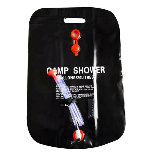 Camping Shower Bag | 20L | Solar Sun Heating