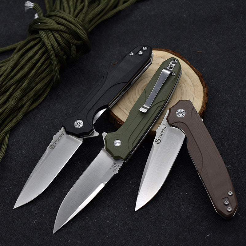 Mini D2 Steel Knife | G-10 Handel | 59-60HRC