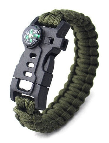 Parachute Cord Woven Survival Bracelet