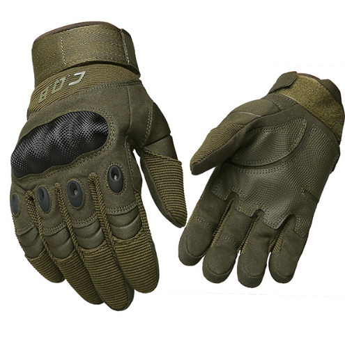 tactical shooting gloves green