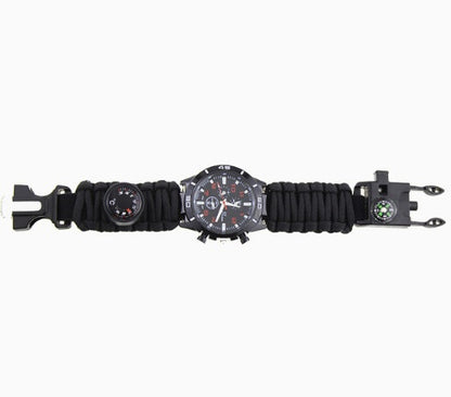 6 in 1 Paracord Compass Watch