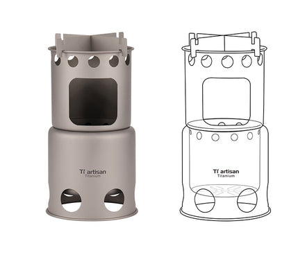 Wood Stove | Pure Titanium