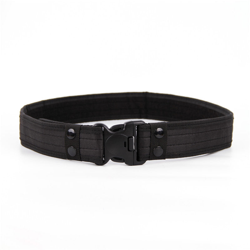 canvas belt black