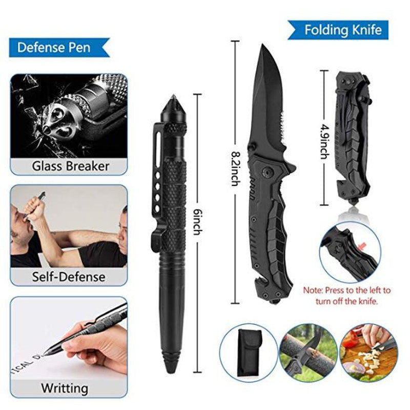 17-in-1 Emergency Survival Tool Kit