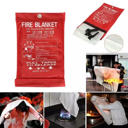 Fire Extinguisher Blanket Glass Fiber Fire-Fighting Blanket