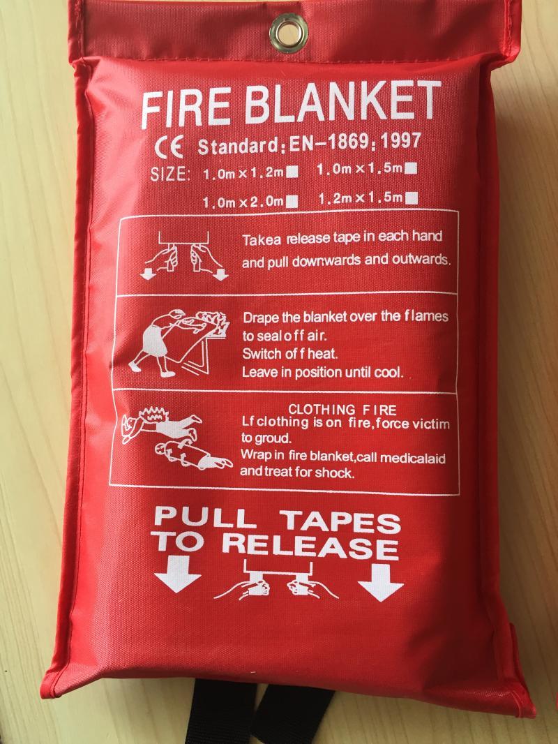 Fire Extinguisher Blanket Glass Fiber Fire-Fighting Blanket