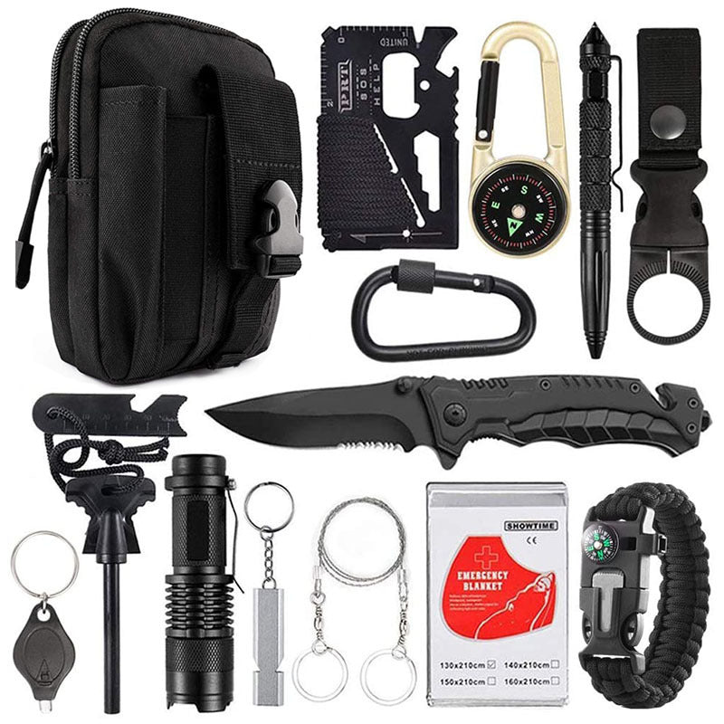 13 In 1  Emergency Survival Gear Professional First Aid Kit