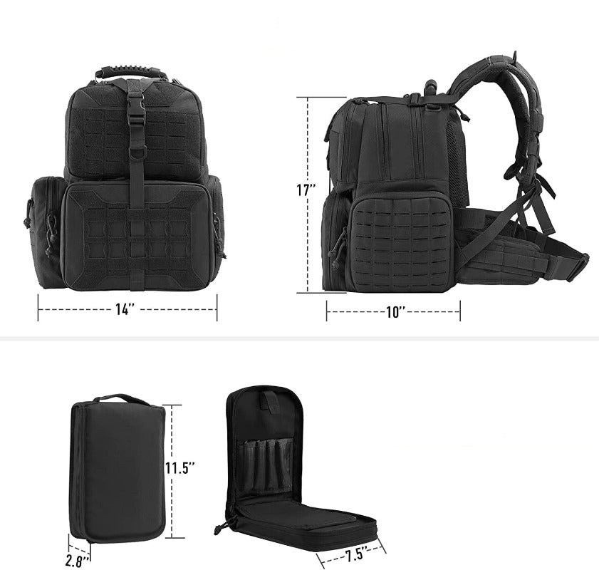 Tactical Range Backpack Bag