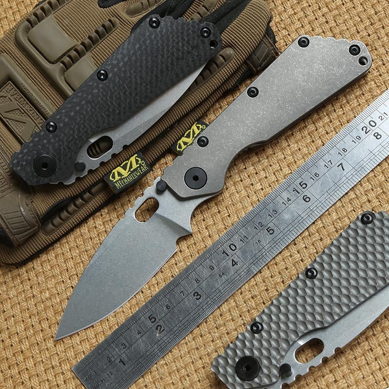 Outdoor Titanium Alloy Folding Knife Camping