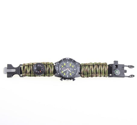 6 in 1 Paracord Compass Watch