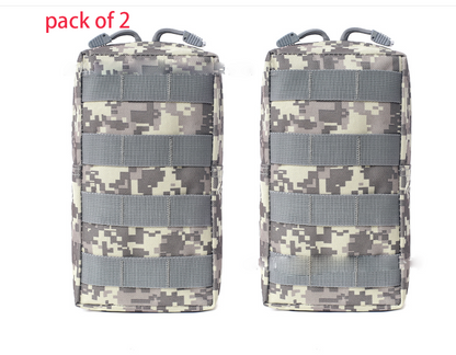 Molle Pouches camo | 2 Packs