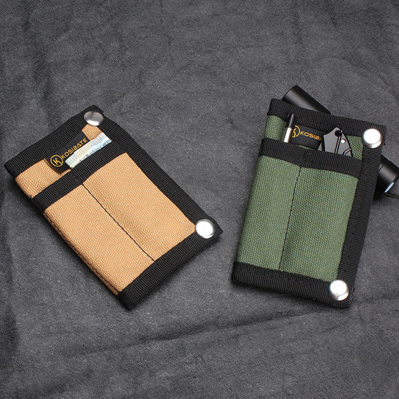 Canvas EDC Tool Storage Pouch