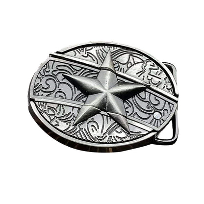 Sunflower Belt Buckle with Hidden Knife | 39 Styles