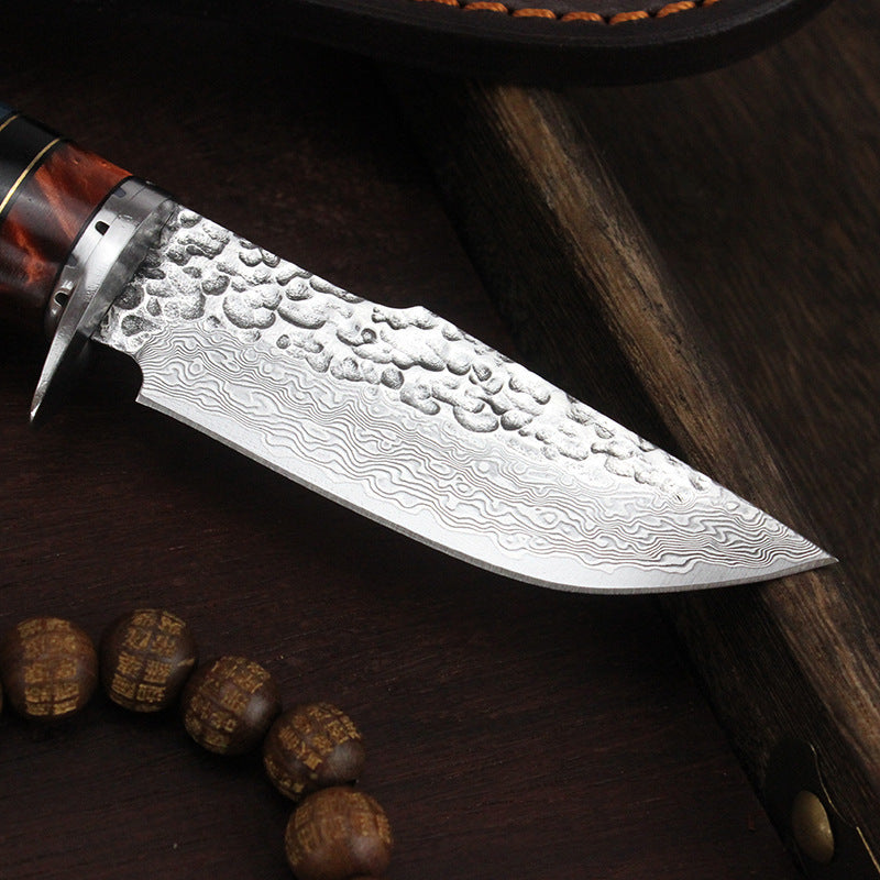 Forged Damascus Steel Knife | HRC-60