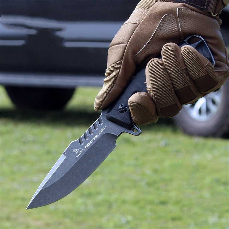 EDC Stainless Steel Fixed Blade Knife