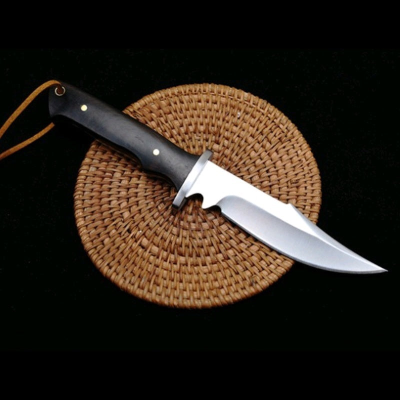 Handmade 5CR13 Fixed Blade Knife | With Holester| 57HRC