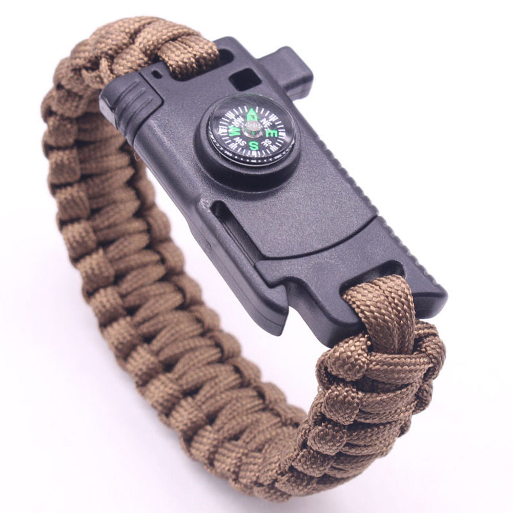 Umbrella Rope Knife Bracelet