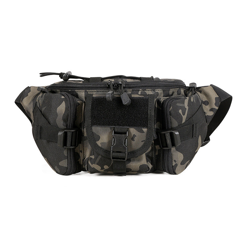 dark camo fanny pack