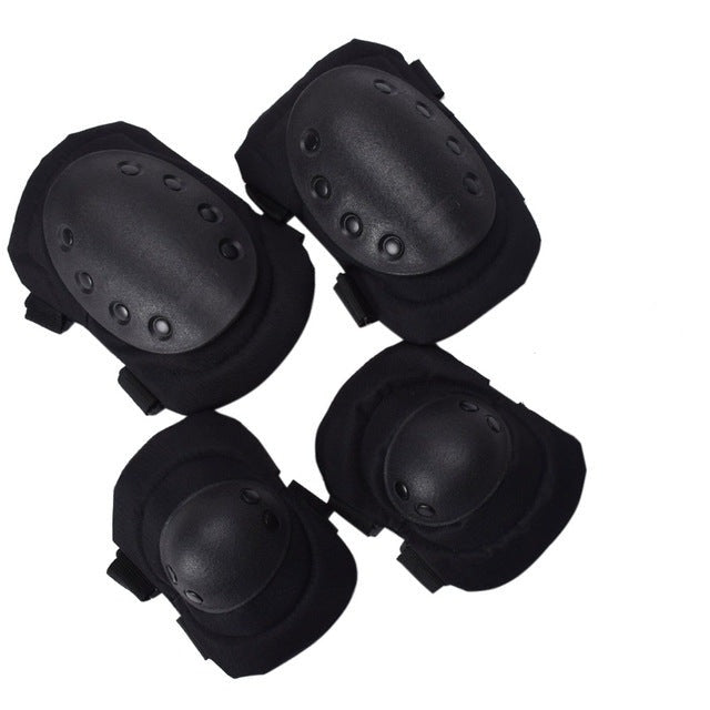 Tactical Knee and Elbow Pads Set for Outdoor Protection