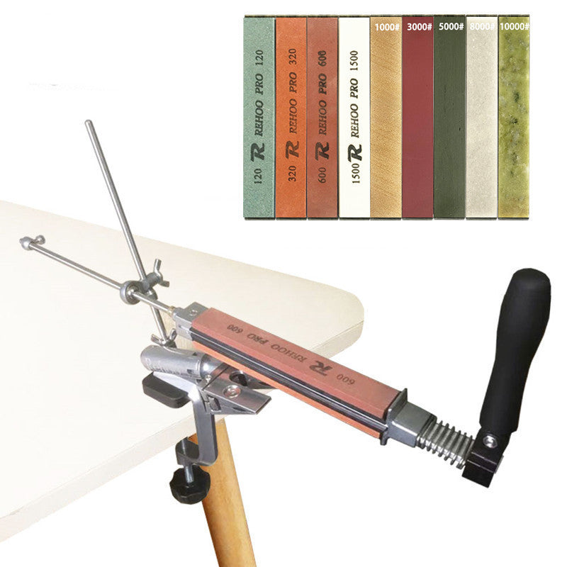 Fixed-Angle Professional Knife Sharpener Kit