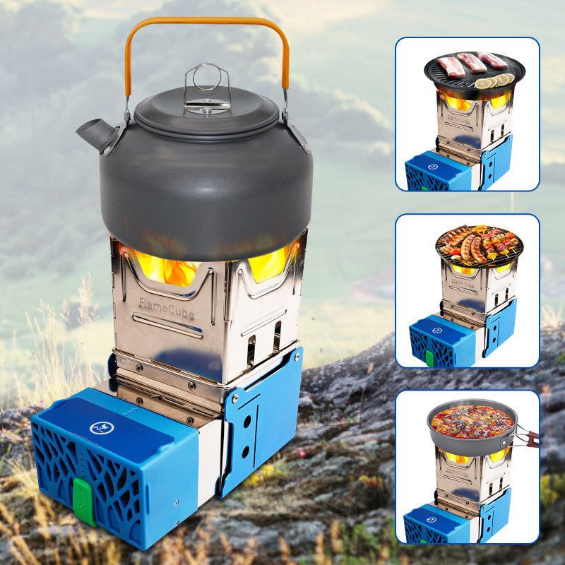 Mini Wood Stove  | Multi-Purpose | Electricity Generator Stove