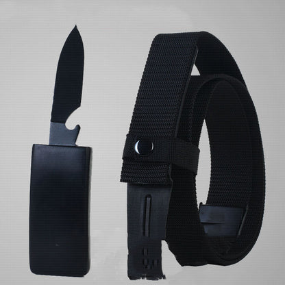 Hidden Belt Buckle Knife