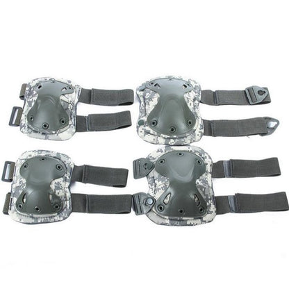 Tactical Knee and Elbow Pads Set for Outdoor Protection