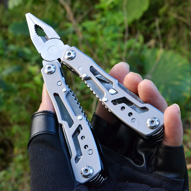 Multi-function with Pliers Safety Belt Lock Combination Folding Knife