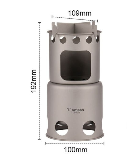 Wood Stove | Pure Titanium