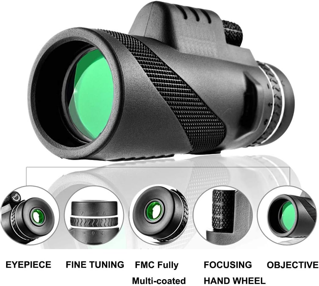 Starscope Monocular Gen 3 with BAK-4 prism lens and focusing hand wheel.