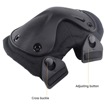 Tactical Knee and Elbow Pads Set for Outdoor Protection