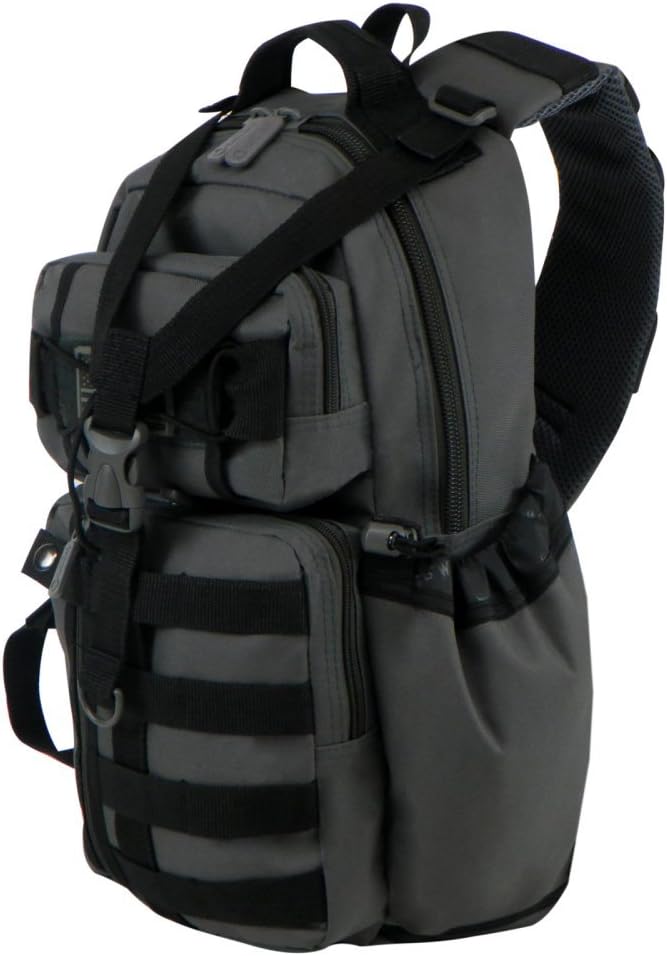 EastWest U.S.A RT525 waterproof traveling bag with adjustable mesh padded strap and MOLLE expansion system.