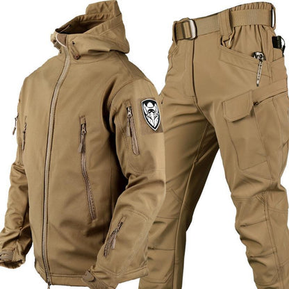 Soft Shell Jackets Pants Set