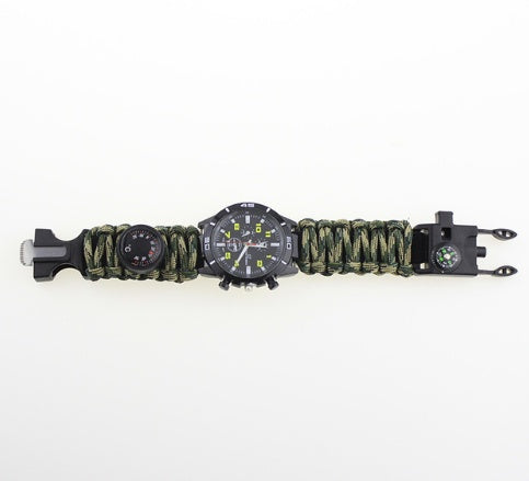 6 in 1 Paracord Compass Watch