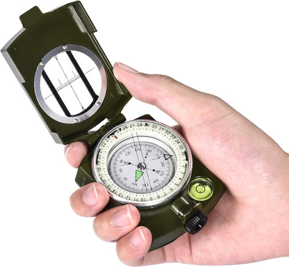 Military Grade Compass Lensatic Sighting | Waterproof| Shockproof