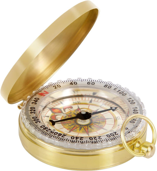 Portable Pocket Flip-Open Compass