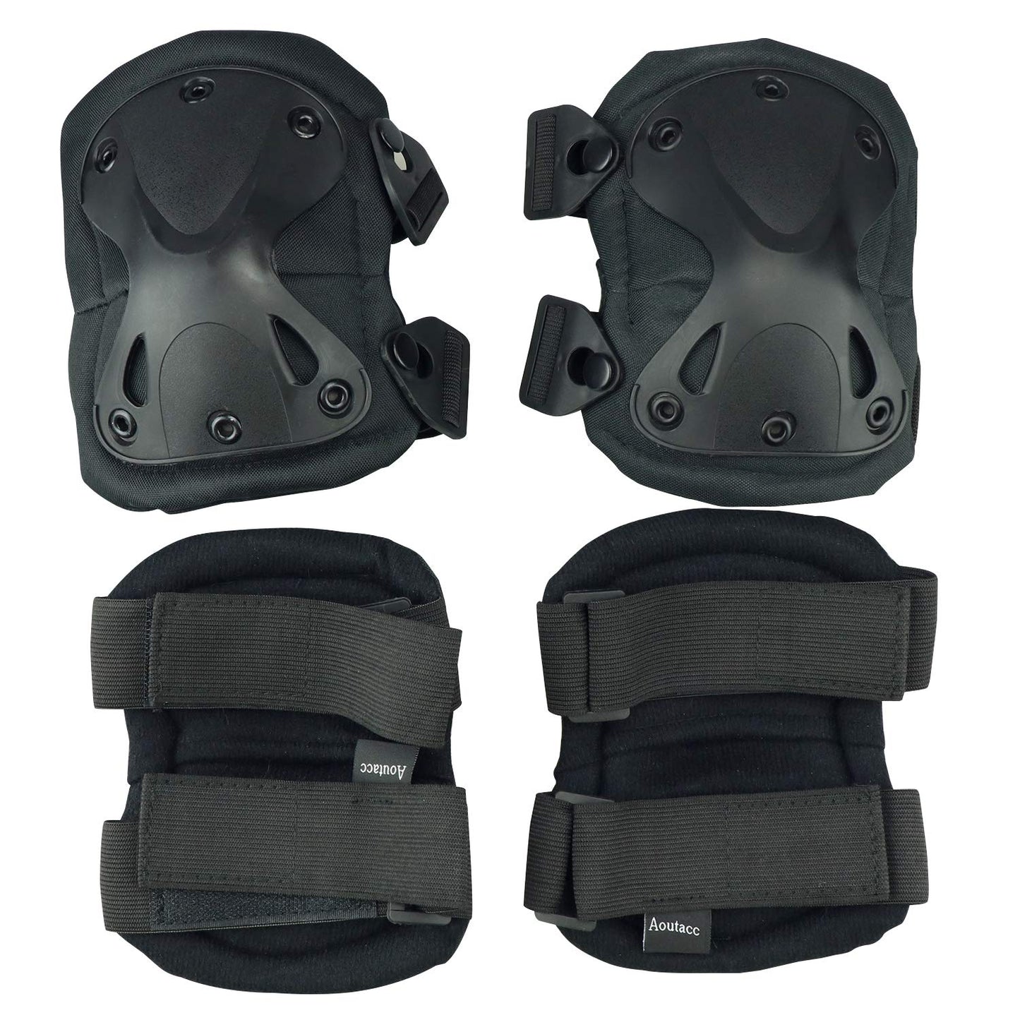 Tactical Knee and Elbow Pads Set for Outdoor Protection