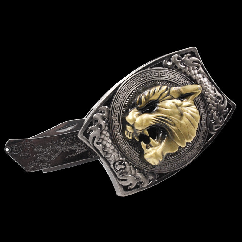 Belt Buckle with Hidden Knife | 8 Styles