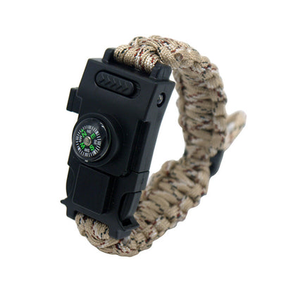 Umbrella Rope Knife Bracelet | Compass