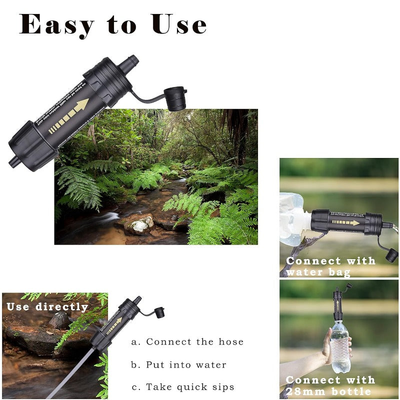 Water Purification Straw