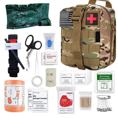 Mini Survival First Aid Kit | Empty Bag | with Accessories