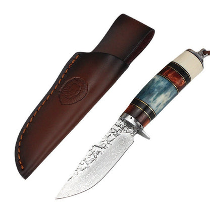 Forged Damascus Knife | HRC-60