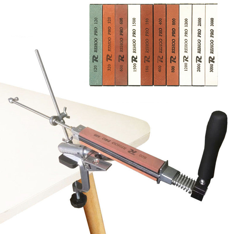 Fixed-Angle Professional Knife Sharpener Kit