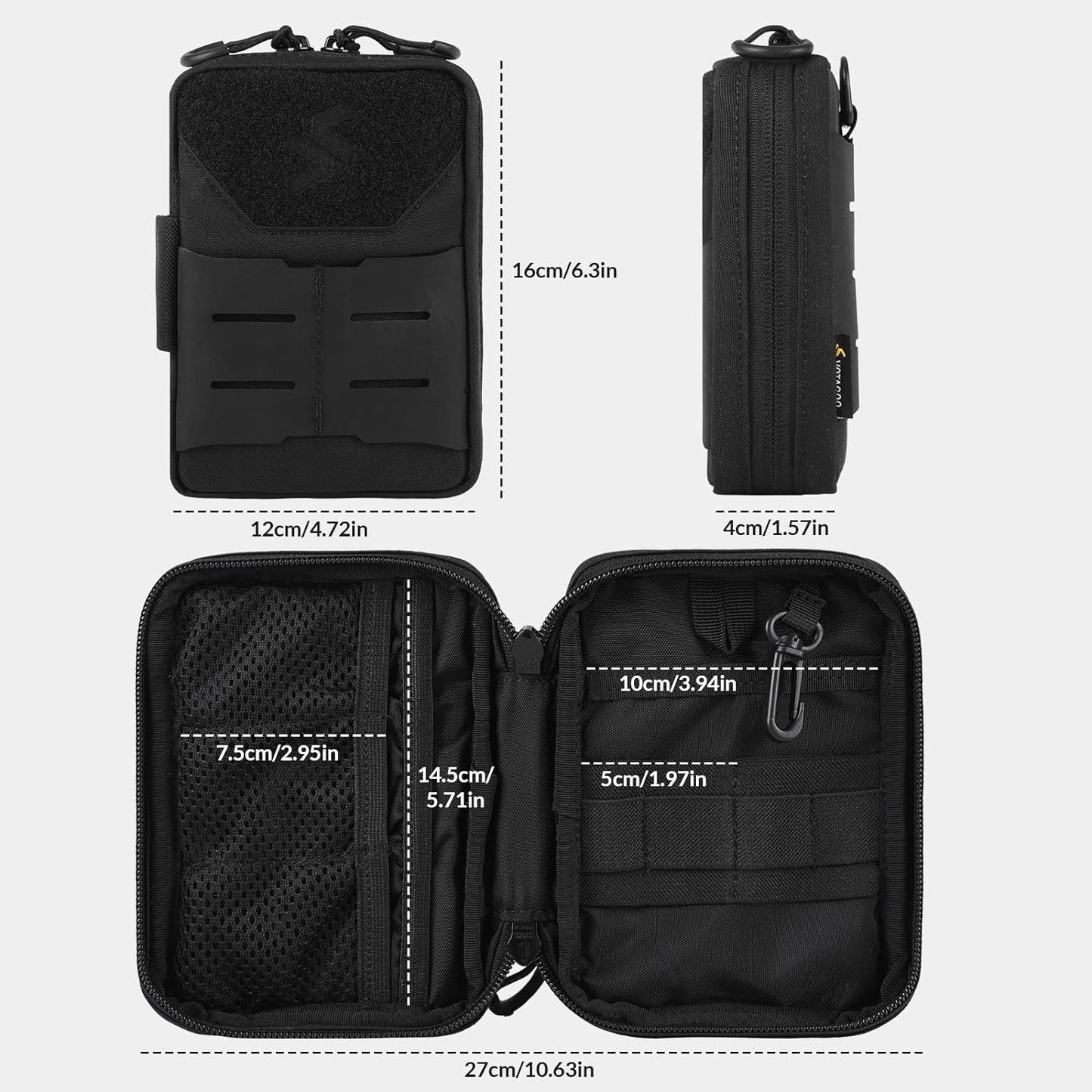 EDC Pouch Tool Organizer | Molle Tool Pouch