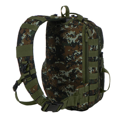 EastWest U.S.A RT525 camouflage traveling bag with adjustable mesh strap and MOLLE system