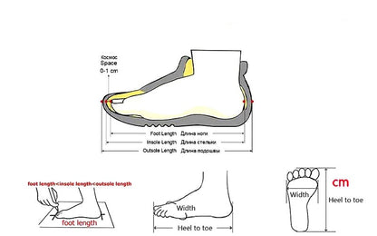 steel toe hiking shoes size chart guide