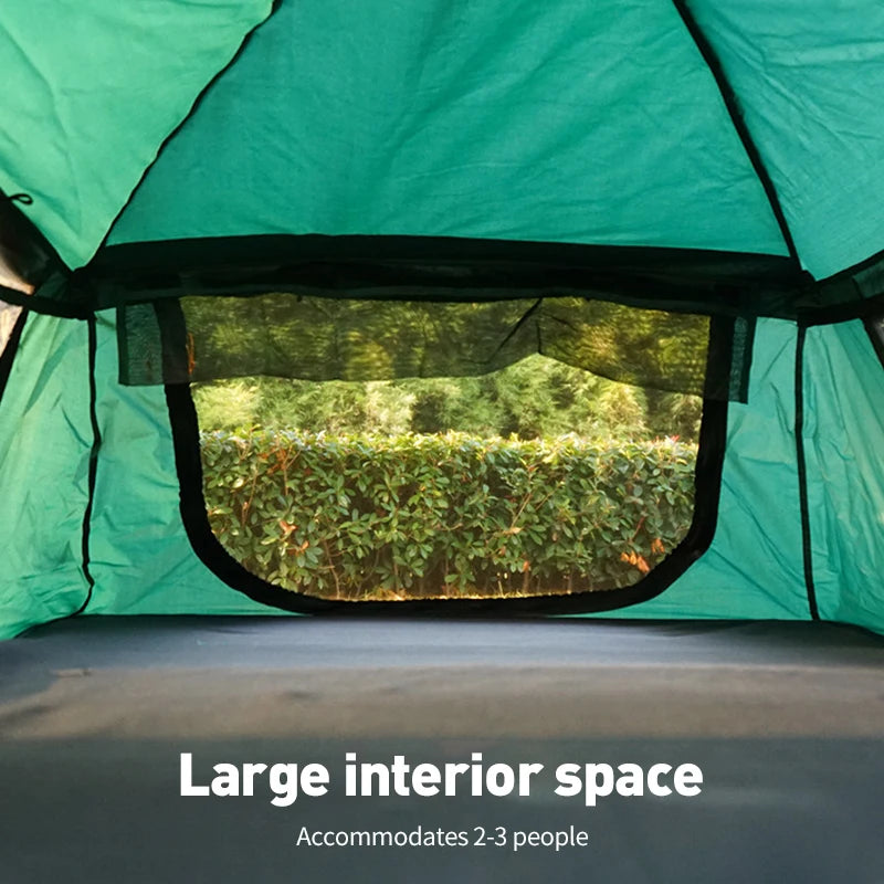 Foldable Camping cot inside window .jpg