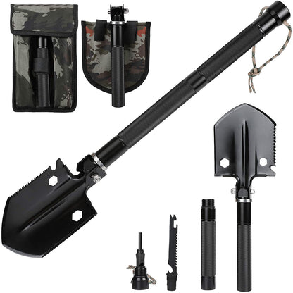 Outdoor Tactical Shovel Folding Multifunctional Survival Shovel