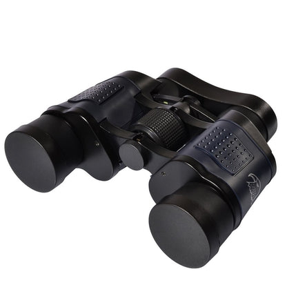 outdoor travel binoculars in blue color