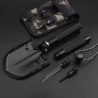 Outdoor Tactical Shovel Folding Multifunctional Survival Shovel